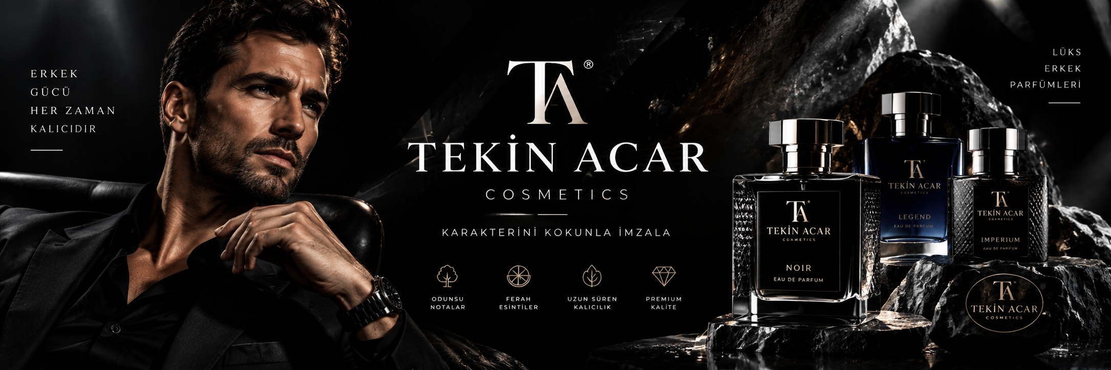 Tekin Acar Erkek Kozmetik Koleksiyonu